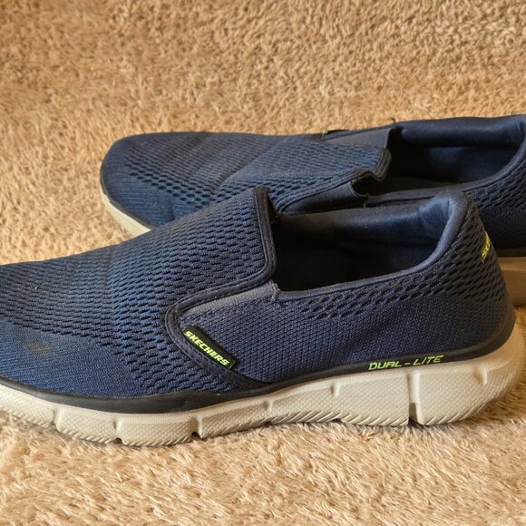 Men’s Skechers Equalizer Double Play, US 10, Navy - Picture 3 of 5